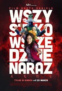 Plakat filmu Wszystko wszędzie naraz